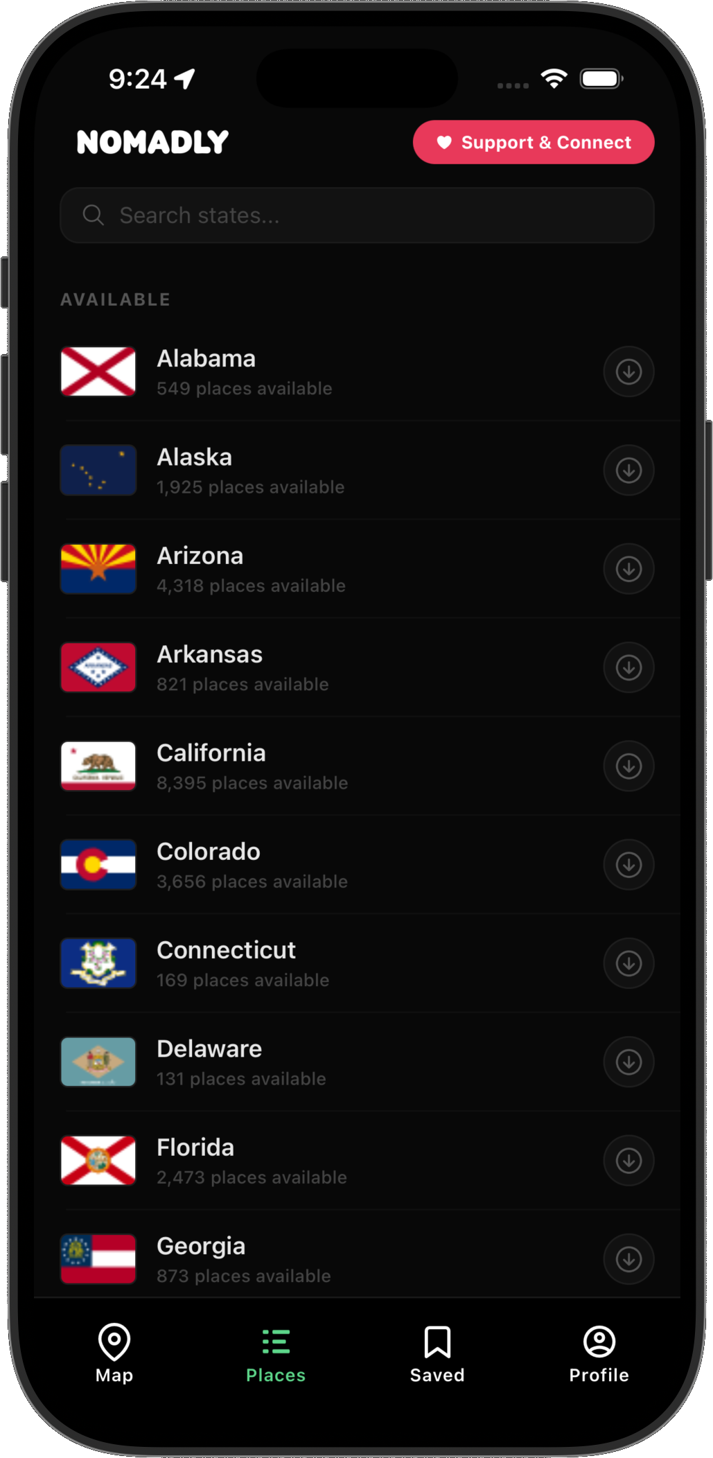 Download by state